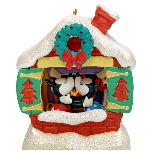 2002 Snuggle Time (Disney) Hallmark Keepsake Christmas Tree Ornament - QXD4916