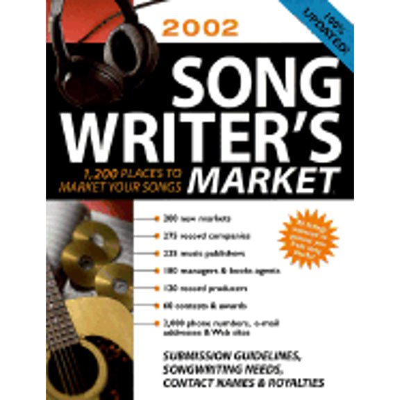 Pre-Owned 2002 Songwriter's Market (Songwriter's Market, 2002) (Paperback) 1582970475 9781582970479