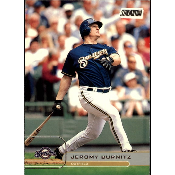 2002 Stadium Club #76 Jeromy Burnitz MLB Baseball Trading Card