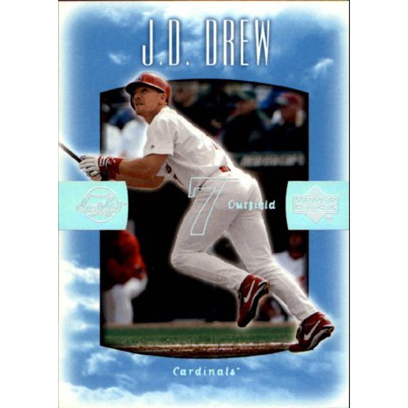 2002 Sweet Spot #52 J.D. Drew MLB Baseball Trading Card