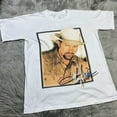 2002 Toby Keith Angry American Shirt Short Sleeve White Unisex