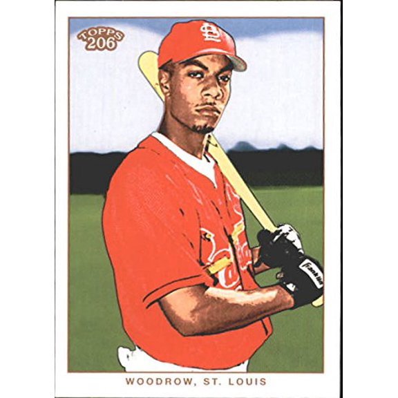 2002 Topps 206 #153 Justin Woodrow FYP MLB Baseball Trading Card