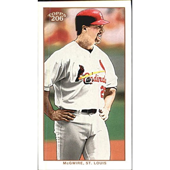 2002 Topps 206 Polar Bear #100 Mark McGwire MLB Baseball Trading Card