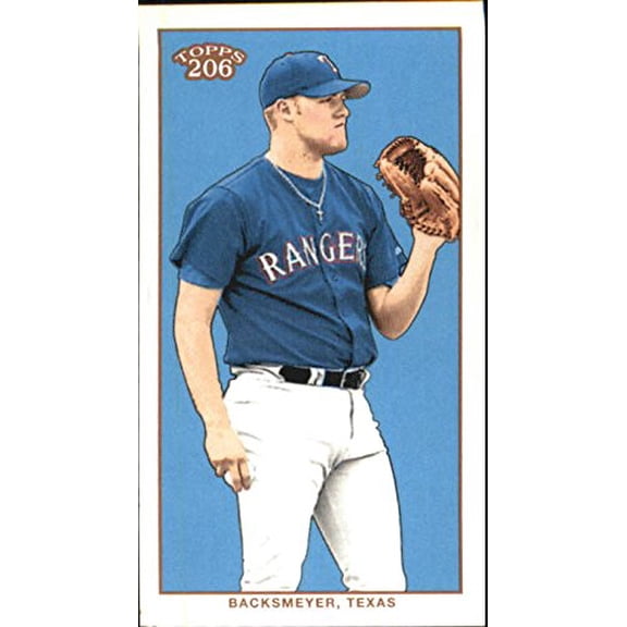 2002 Topps 206 Polar Bear #142 Justin Backsmeyer FYP MLB Baseball Trading Card
