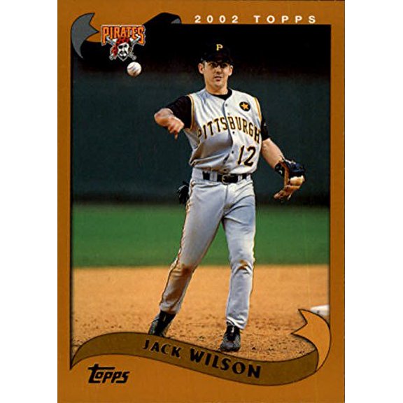 2002 Topps #509 Jack Wilson MLB Baseball Trading Card