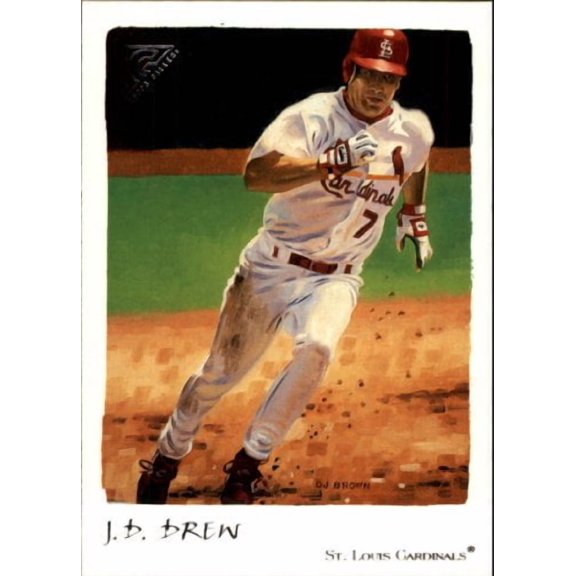 2002 Topps Gallery #18 J.D. Drew MLB Baseball Trading Card