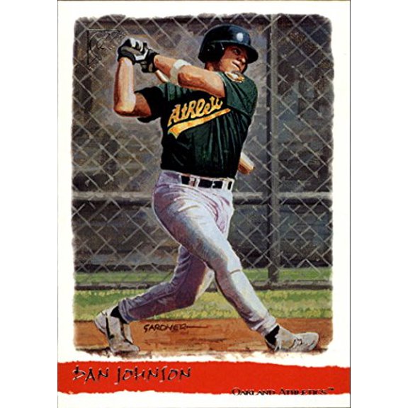 2002 Topps Gallery #181 Dan Johnson FYP RC MLB Baseball Trading Card