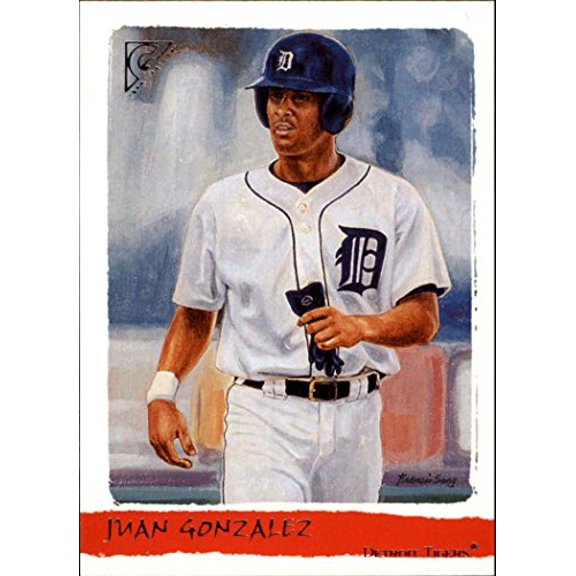 2002 Topps Gallery #183 Juan M. Gonzalez FYP RC MLB Baseball Trading Card