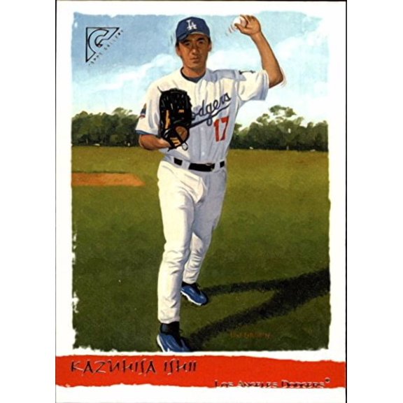 2002 Topps Gallery #185 Kazuhisa Ishii FYP RC MLB Baseball Trading Card