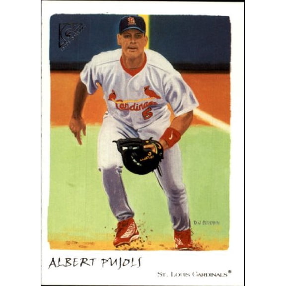 2002 Topps Gallery #56 Albert Pujols MLB Baseball Trading Card