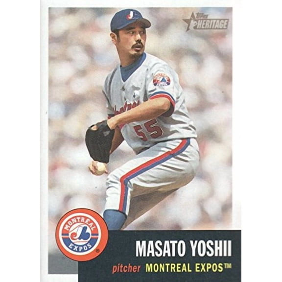 2002 Topps Heritage #211 Masato Yoshii MLB Baseball Trading Card
