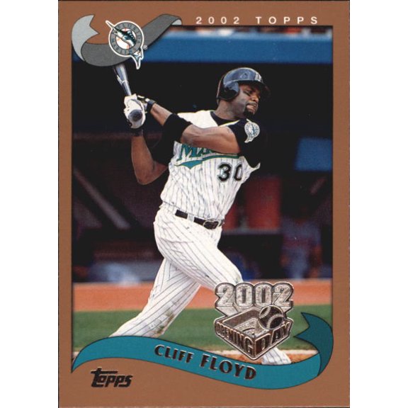 2002 Topps Opening Day #30 Cliff Floyd MLB Baseball Trading Card