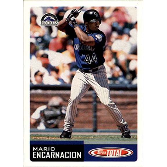 2002 Topps Total #234 Mario Encarnacion MLB Baseball Trading Card