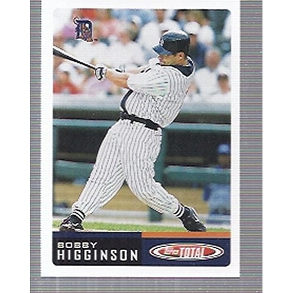 2002 Topps Total Team Checklists #TTC11 Bobby Higginson MLB Baseball Trading Card