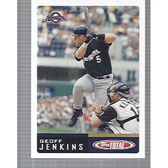 2002 Topps Total Team Checklists #TTC16 Geoff Jenkins MLB Baseball Trading Card