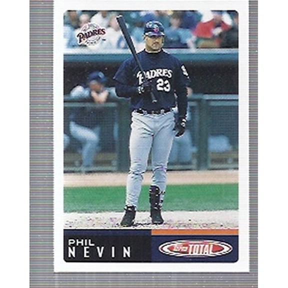2002 Topps Total Team Checklists #TTC24 Phil Nevin MLB Baseball Trading Card