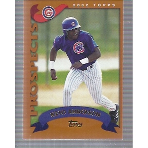 2002 Topps Traded #T245 Keto Anderson RC MLB Baseball Trading Card