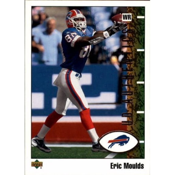 2002 UD Authentics #10 Eric Moulds NFL Football Trading Card