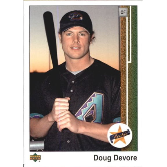 2002 UD Authentics #183 Doug Devore SR RC MLB Baseball Trading Card