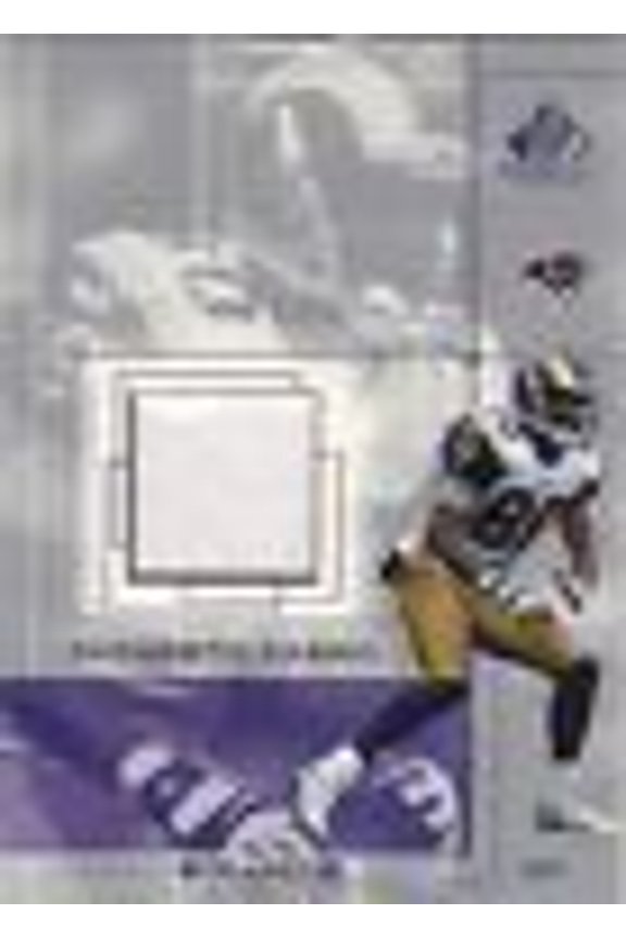 2002 UD Authentics All-Star Authentics Gold #AAPH Priest Holmes Jersey /25 NFL Football Trading Card