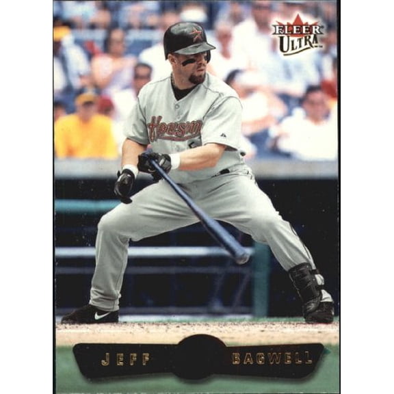 2002 Ultra #1 Jeff Bagwell MLB Baseball Trading Card