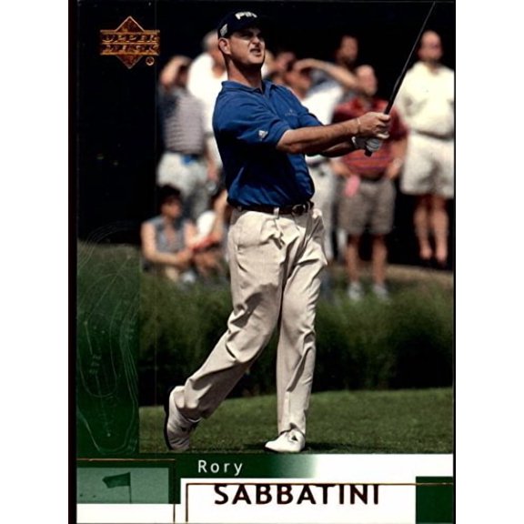 2002 Upper Deck #32 Rory Sabbatini Golf Trading Card
