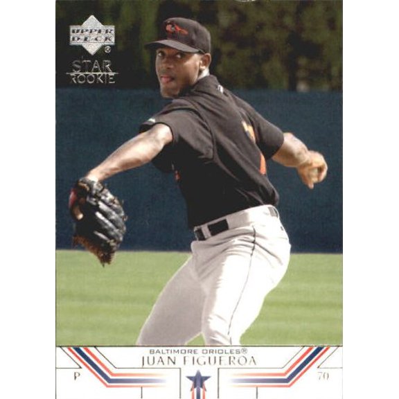 2002 Upper Deck #46 Juan Figueroa SR RC MLB Baseball Trading Card