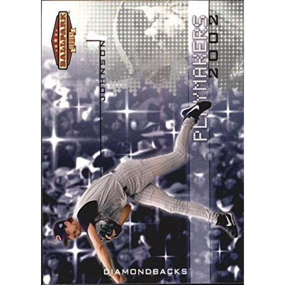 2002 Upper Deck Ballpark Idols Playmakers #P9 Randy Johnson MLB Baseball Trading Card
