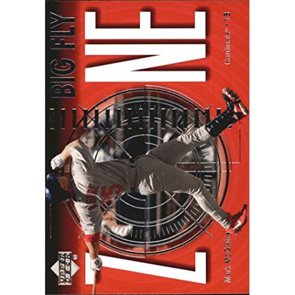 2002 Upper Deck Big Fly Zone #Z1 Mark McGwire MLB Baseball Trading Card