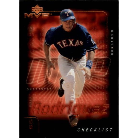 2002 Upper Deck MVP #300 Alex Rodriguez CL MLB Baseball Trading Card