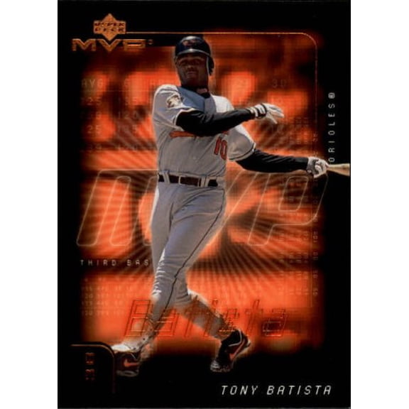 2002 Upper Deck MVP #61 Tony Batista MLB Baseball Trading Card