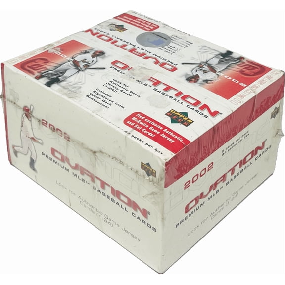 2002 Upper Deck Ovation Baseball Retail Box