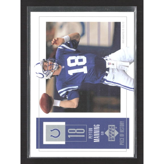 2002 Upper Deck Piece of History Peyton Manning #43