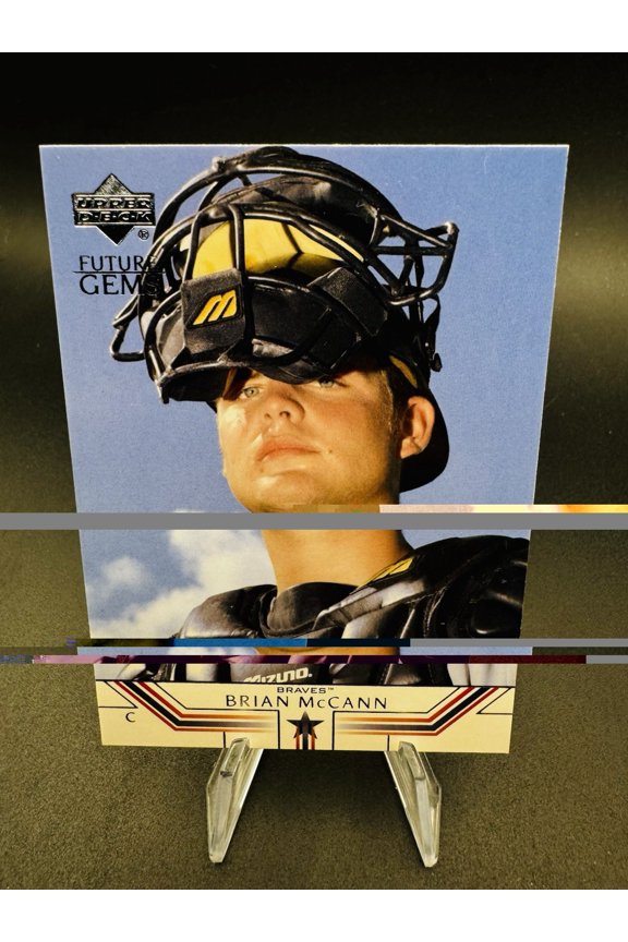 2002 Upper Deck Prospect Premieres Brian McCann #24 Base Rookie Baseball Card