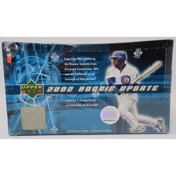 2002 Upper Deck Rookie Update Baseball Box (Hobby)