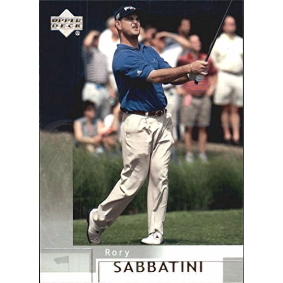 2002 Upper Deck Silver #32 Rory Sabbatini Golf Trading Card