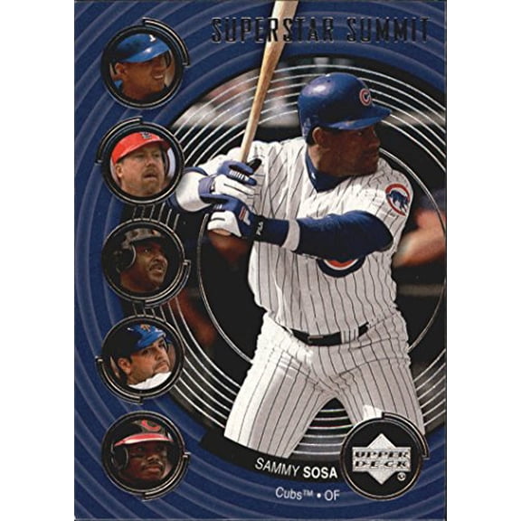 2002 Upper Deck Superstar Summit I #SS1 Sammy Sosa MLB Baseball Trading Card