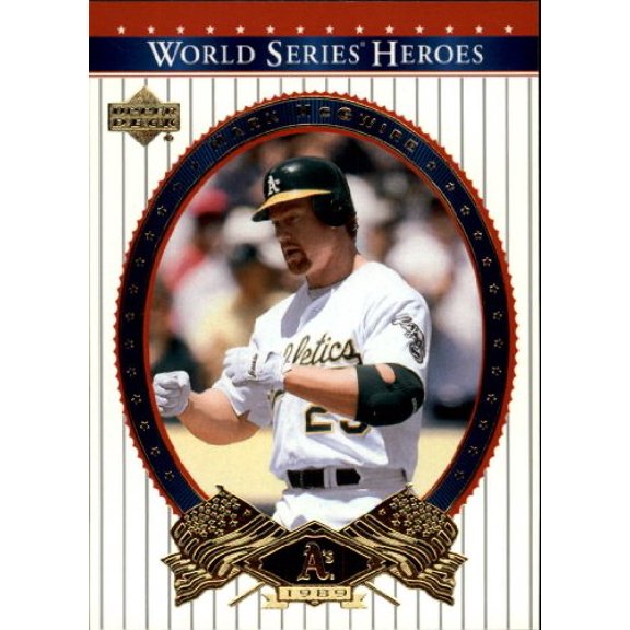 2002 Upper Deck World Series Heroes #3 Mark McGwire MLB Baseball Trading Card