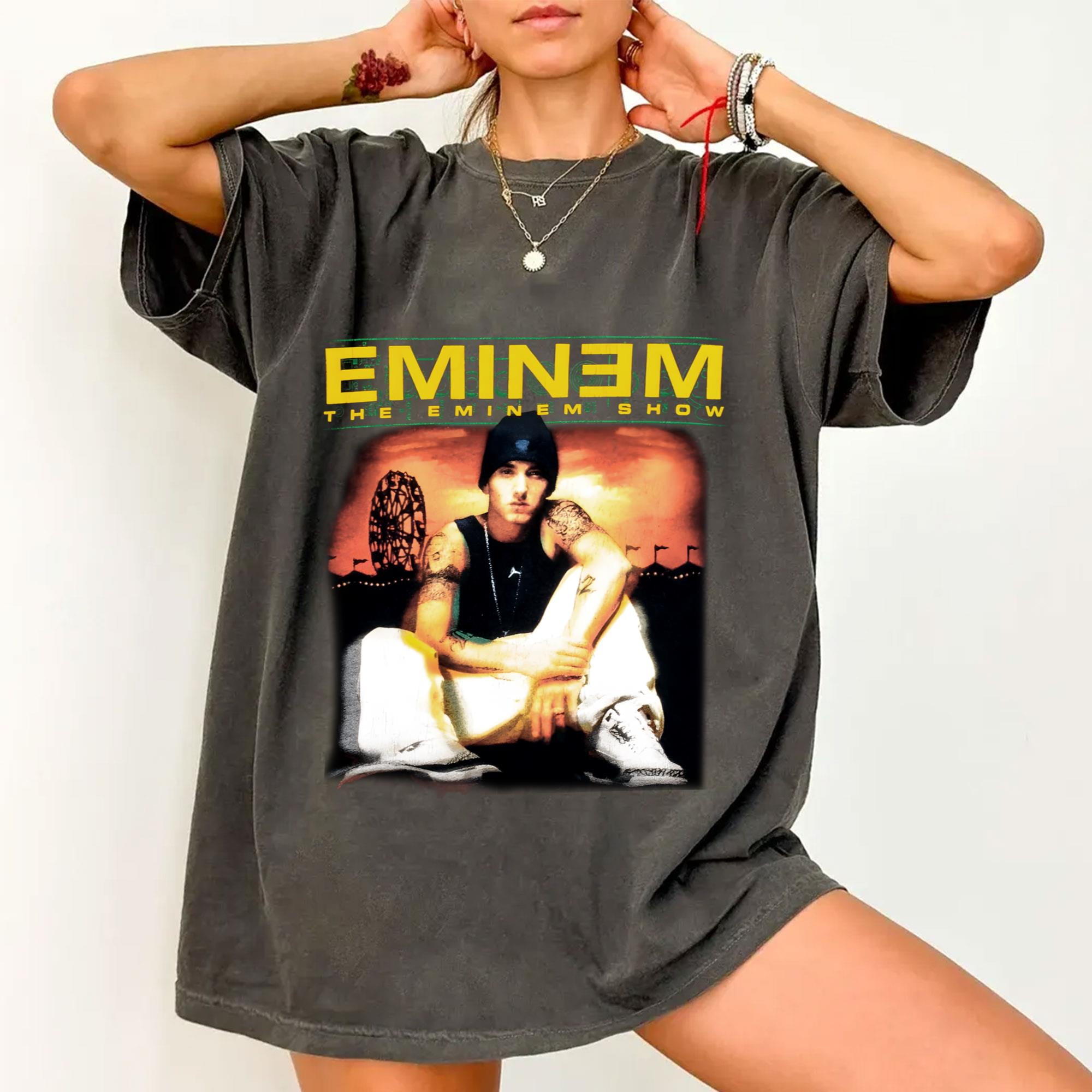 2002 Vintage Eminem Shirt, Rap Tee Shirt, The Eminem Show, Anger Management  Tour, Rap Tee, hip hop, Vintage, Y2K Shirt, XL Red Bar Anvil Tag -  Walmart.com