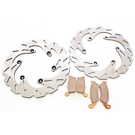 2002 Yamaha WR426F Front & Rear RipTide Brake Rotor Disc & Brake Pads