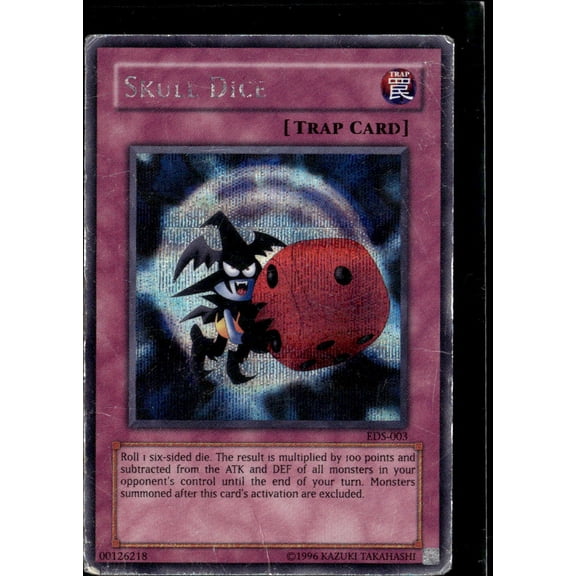 2002 Yu-Gi-Oh! Eternal Duelist Soul Skull Dice Secret Rare Promo