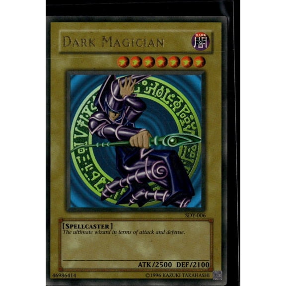 2002 Yu-Gi-Oh! Starter Deck Yugi Dark Magician Unlimited Edition Trading Card