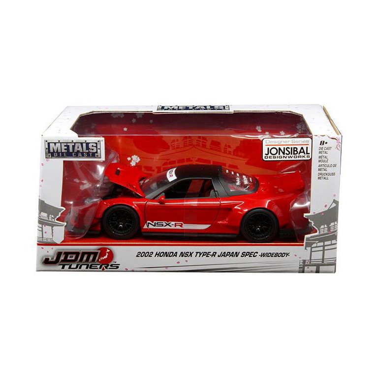 【未開封品】Jada Toys 1/24 2002 ホンダ　NSX-R JDM Jada 1:24 JDM 2002 Honda NSX Type-R Japan Spec Red Diecast