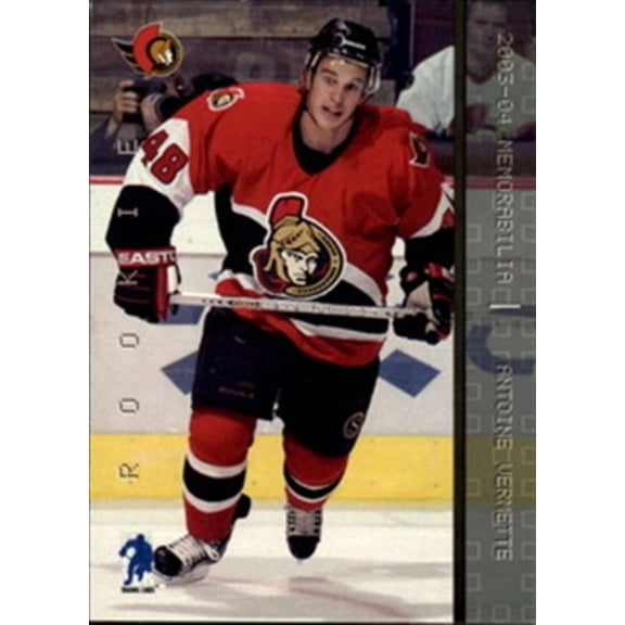2003-04 BAP Memorabilia Ottawa Senators Team Set 9 Cards Yashin