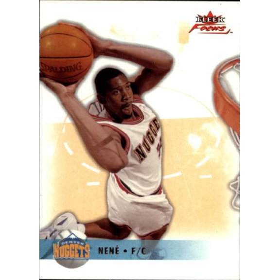 2003-04 Fleer Focus #89 Nene NBA Basketball Trading Card