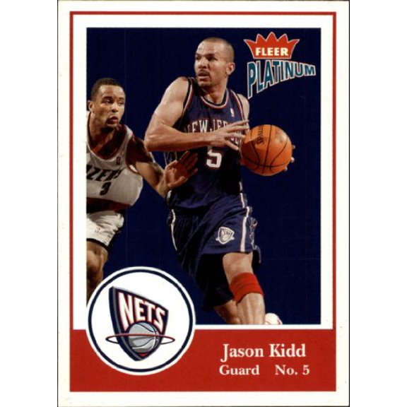2003-04 Fleer Platinum #3 Jason Kidd NBA Basketball Trading Card