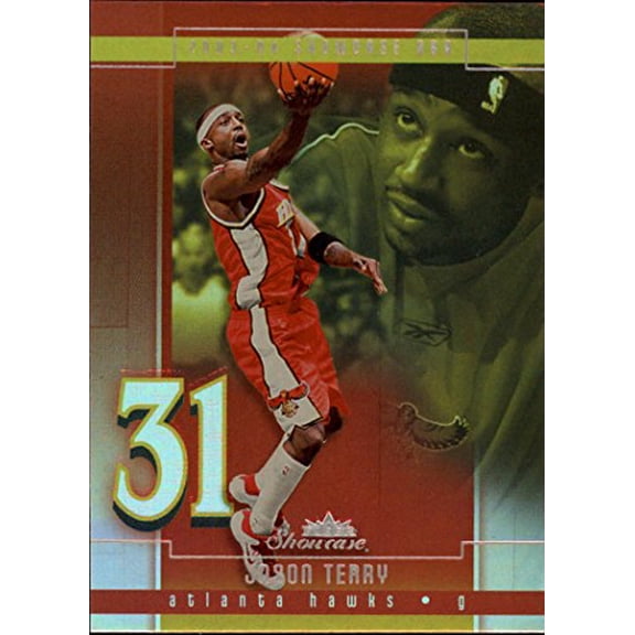 2003-04 Fleer Showcase #39 Jason Terry NBA Basketball Trading Card