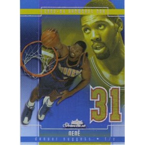2003-04 Fleer Showcase #91 Nene SP NBA Basketball Trading Card