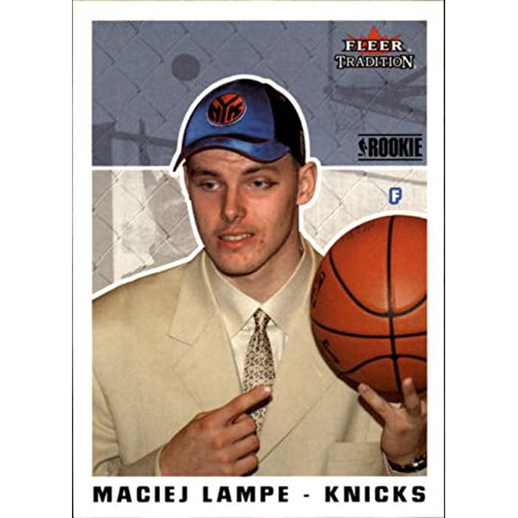 2003-04 Fleer Tradition #290 Maciej Lampe RC NBA Basketball Trading Card