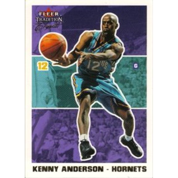 2003-04 Fleer Tradition Crystal #34 Kenny Anderson /175 NBA Basketball Trading Card